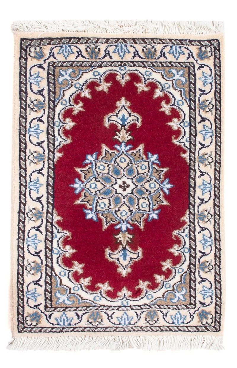 Perserteppich - Nain - Royal - 40 x 60 cm - rot