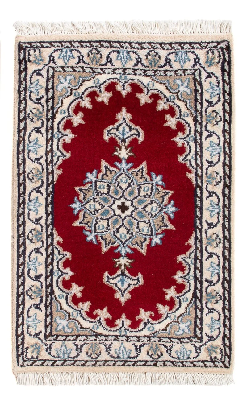 Perserteppich - Nain - Royal - 40 x 60 cm - rot