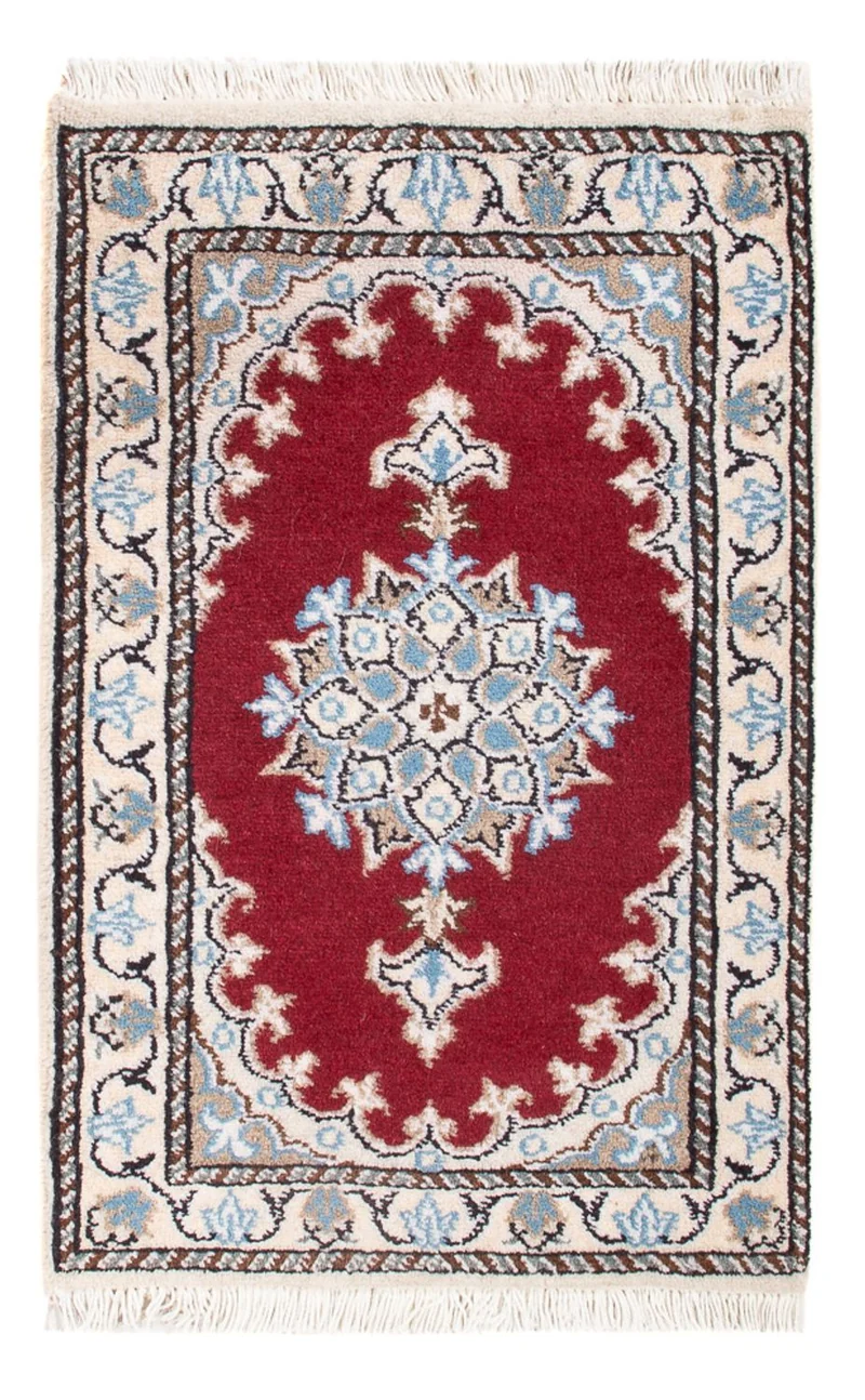 Perserteppich - Nain - Royal - 40 x 60 cm - rot