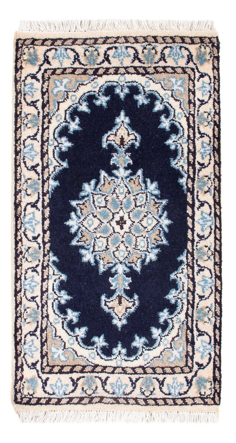 Nain - 9La Teppich 40x60cm - Perserteppich - dunkelblau