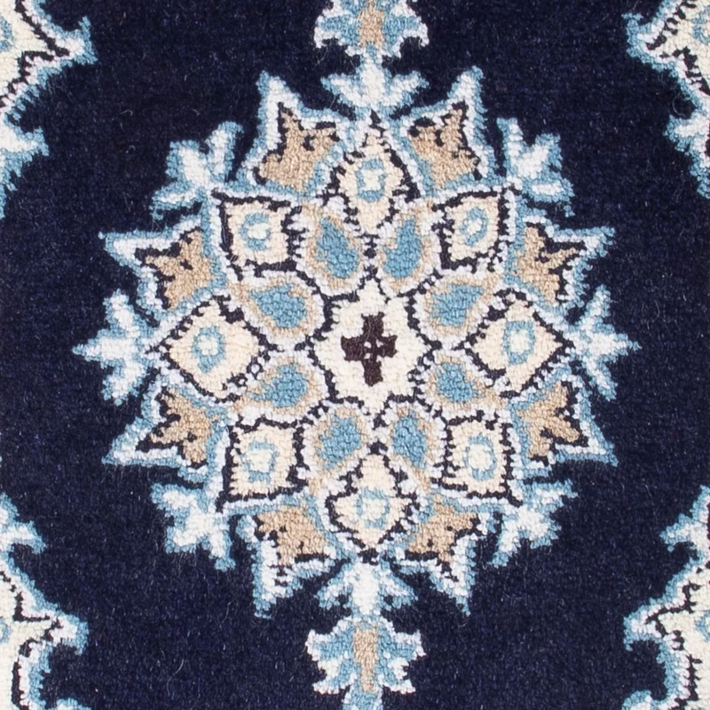 Nain - 9La Teppich 40x60cm - Perserteppich - dunkelblau