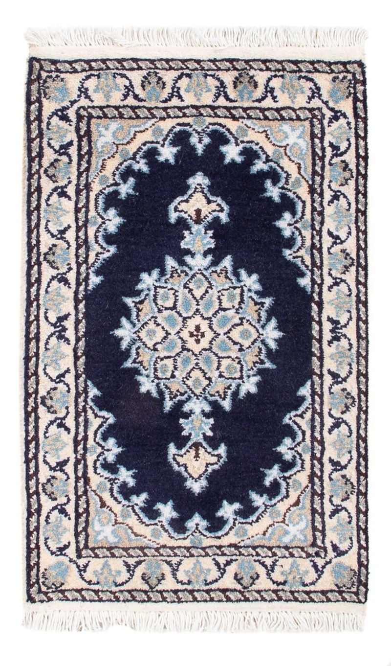 Nain - 9La Teppich 40x60cm - Perserteppich - dunkelblau