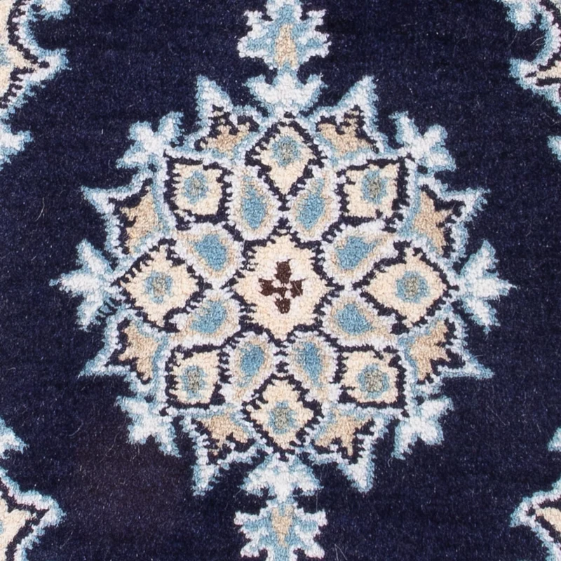 Nain - 9La Teppich 40x60cm - Perserteppich - dunkelblau