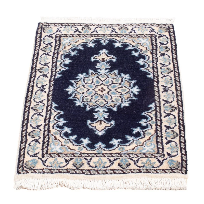 Nain - 9La Teppich 40x60cm - Perserteppich - dunkelblau