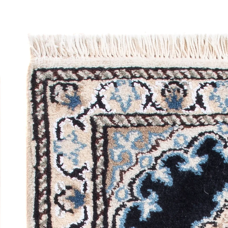 Nain - 9La Teppich 40x60cm - Perserteppich - dunkelblau