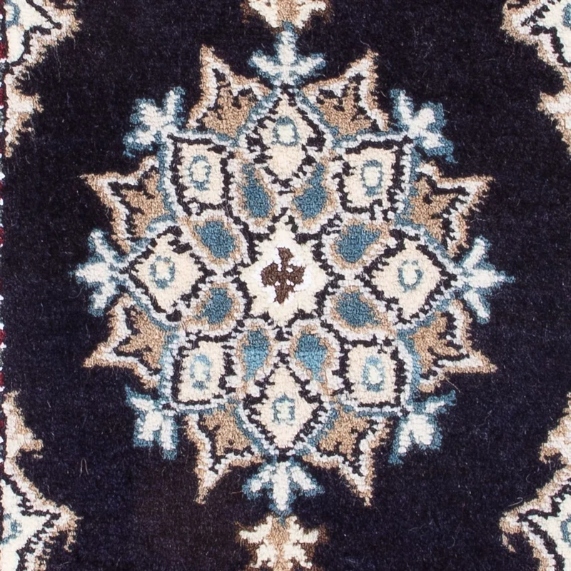 Nain - 9La Teppich 40x60cm - Perserteppich - dunkelblau