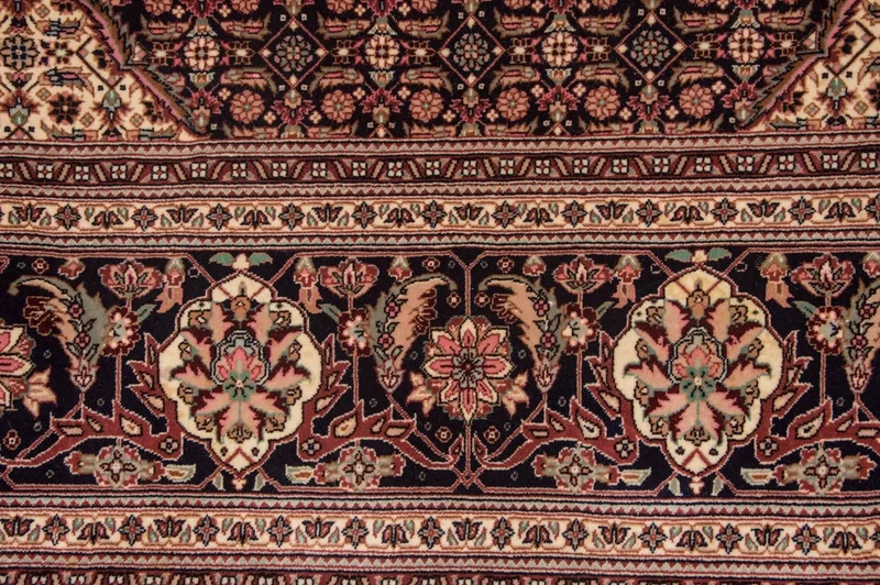 Orientteppich - Täbriz 252 x 353 cm - dunkelblau