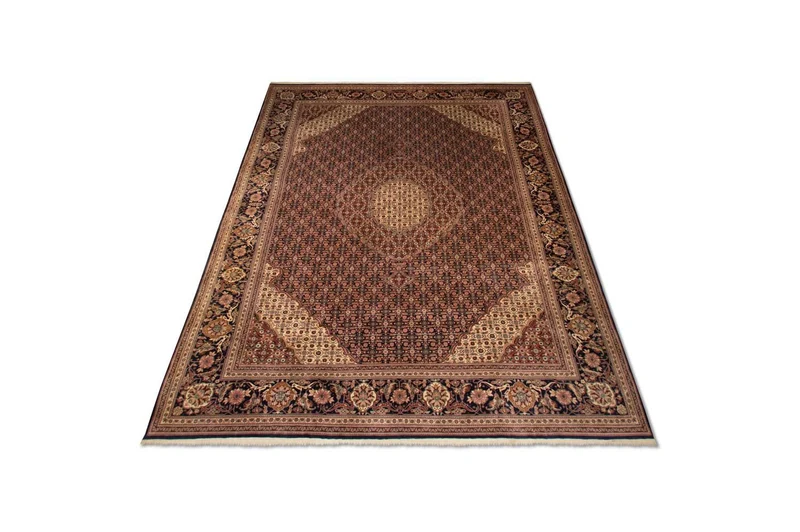 Orientteppich - Täbriz 252 x 353 cm - dunkelblau