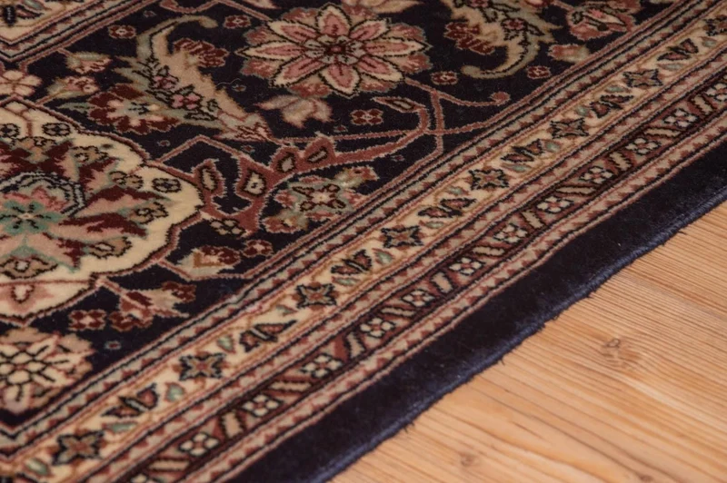 Orientteppich - Täbriz 252 x 353 cm - dunkelblau