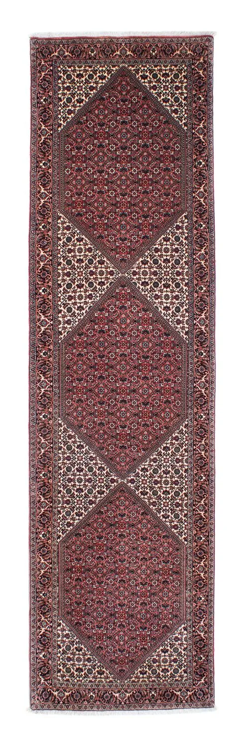 Perserteppich - Bidjar - Royal 88 x 317 cm Teppich Läufer - hellrot