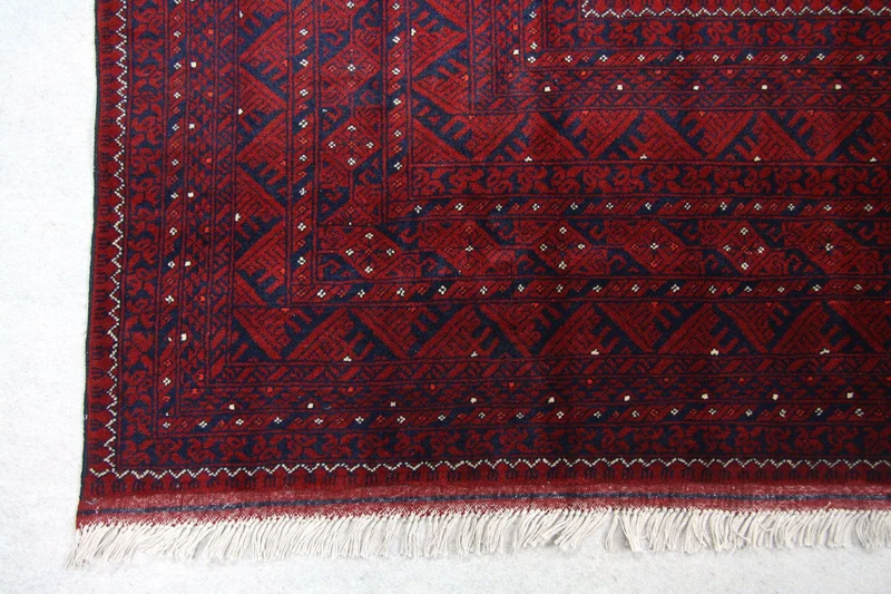 Afghan Teppich - Buchara 247 x 334 cm - rot