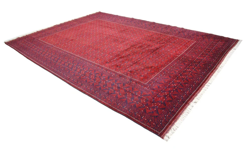 Afghan Teppich - Buchara 247 x 334 cm - rot