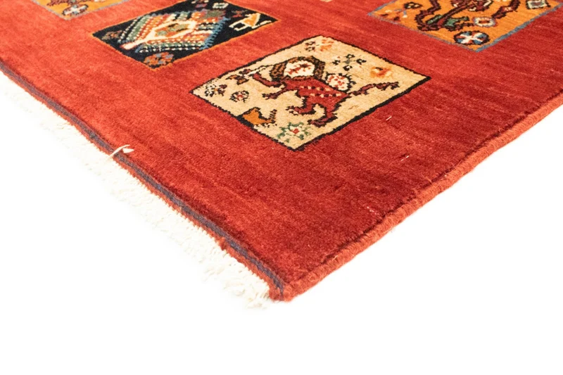 Ziegler Teppich 160 x 227 cm - rot