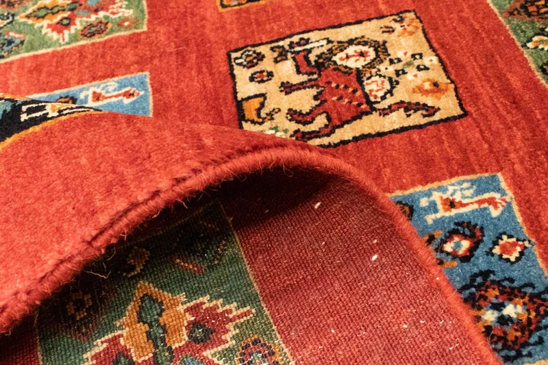 Ziegler Teppich 160 x 227 cm - rot