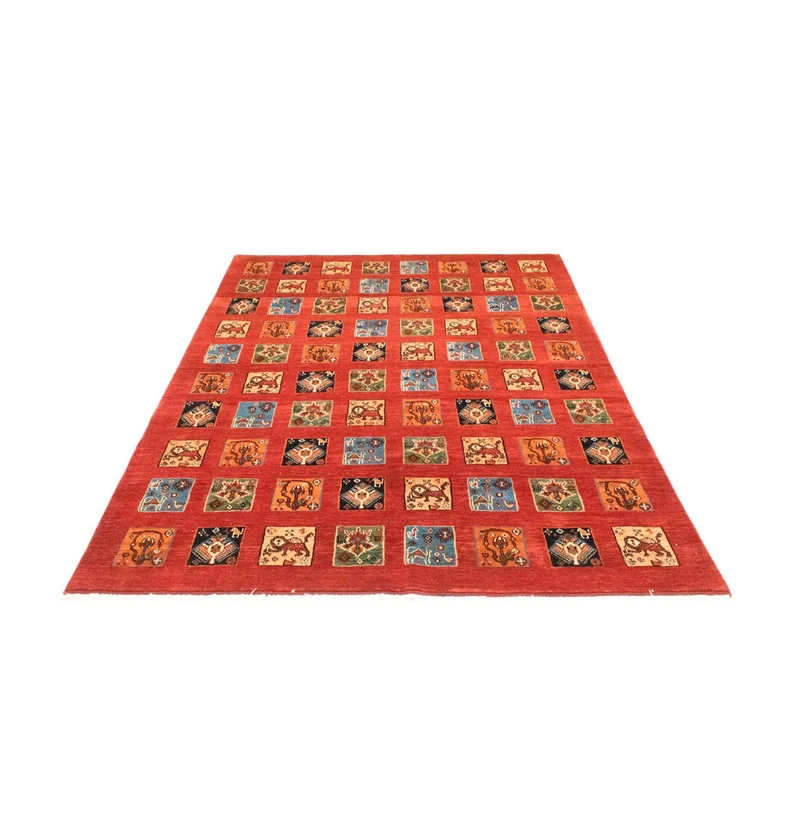 Ziegler Teppich 160 x 227 cm - rot