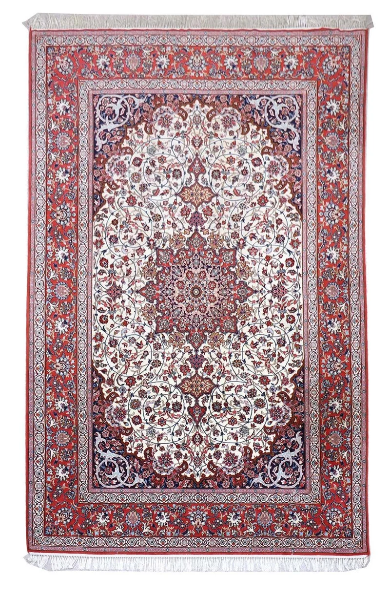 Perserteppich - Isfahan - Premium 202 x 303 cm - beige
