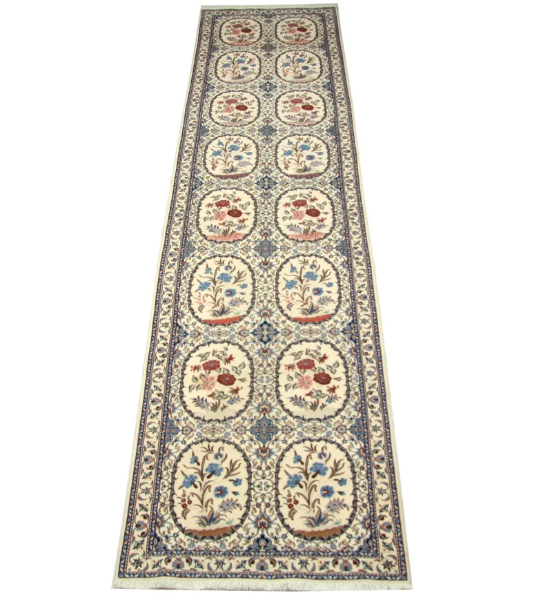 Perserteppich - Nain - Premium 96 x 400 cm Teppichläufer
