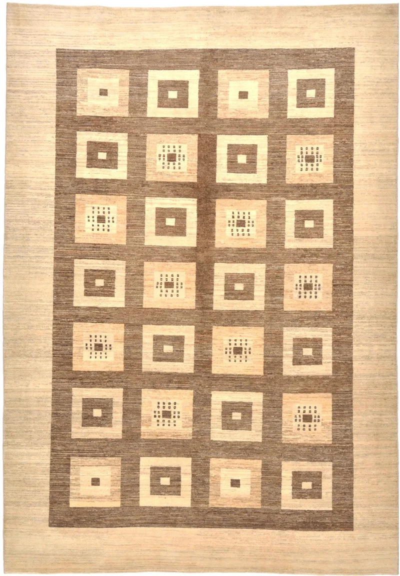 Gabbeh Teppich - Loribaft Perser 264 x 380 cm - braun