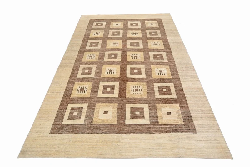 Gabbeh Teppich - Loribaft Perser 264 x 380 cm - braun