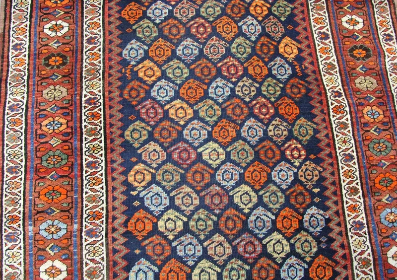 Ziegler Teppich - Kazak 113 x 440 cm - braun