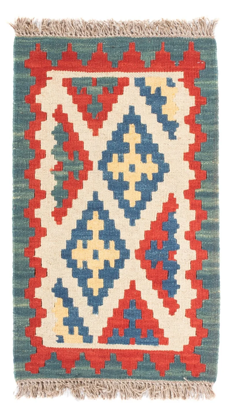 Kelim Fars Teppich 40x60cm - mehrfarbig
