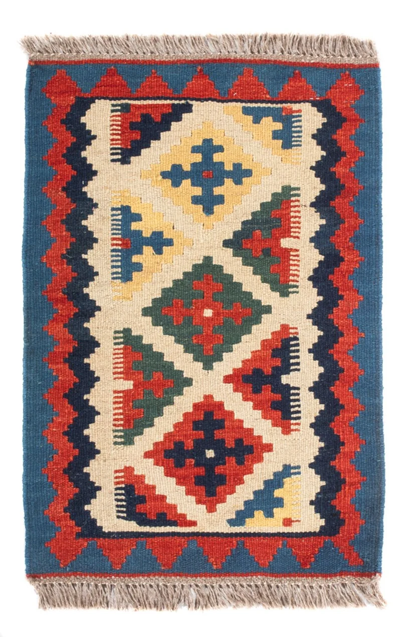 Kelim Teppich - Oriental - 40 x 60 cm - mehrfarbig