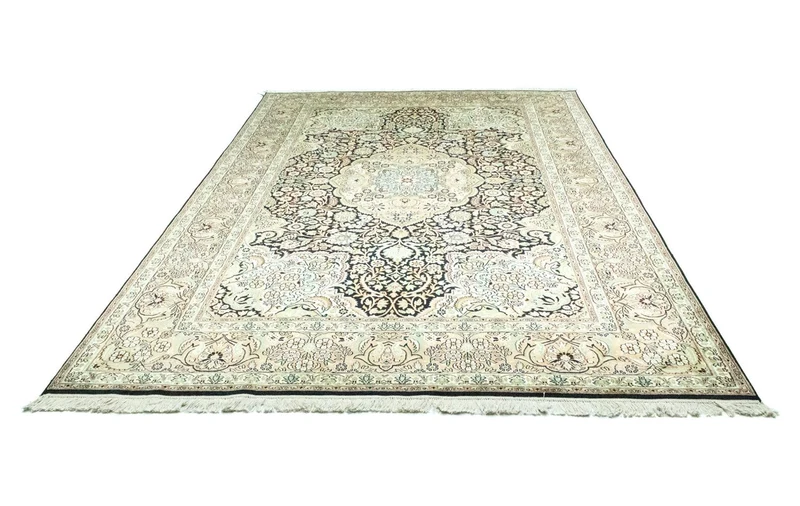 Seidenteppich - Kaschmir Seide 213 x 311 cm Teppich Wohnzimmer