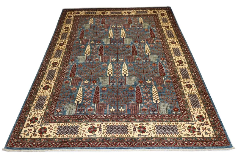 Ziegler Teppich 281 x 362 cm - türkis