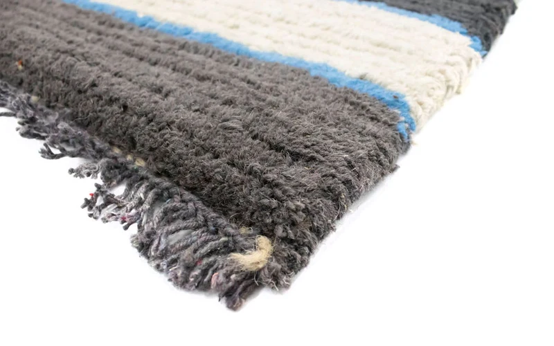 Nepal Teppich 70x140cm - Wollteppich - mehrfarbig