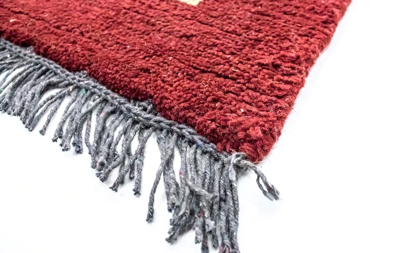 Nepal Teppich 70 x 140 cm - beige