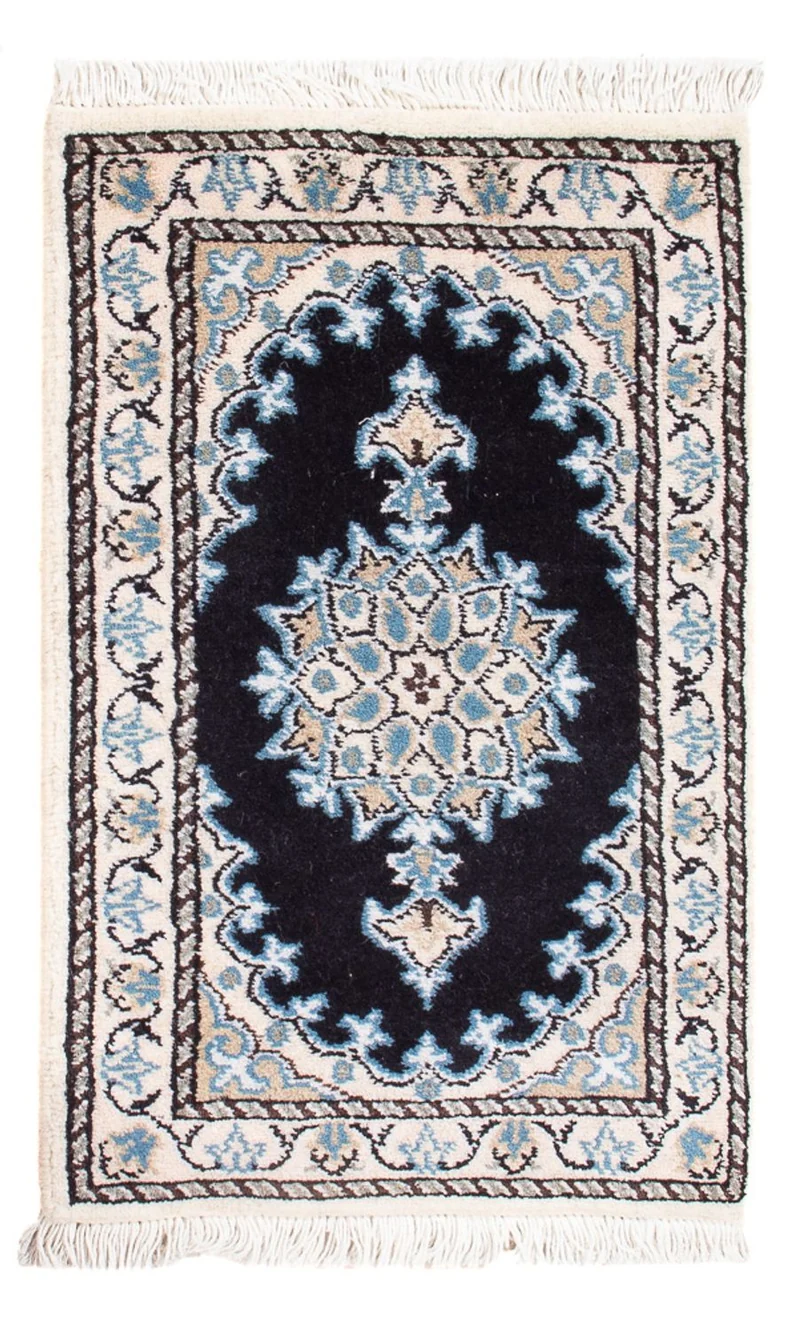 Nain - 9La Teppich 40x60cm - Perserteppich - dunkelblau