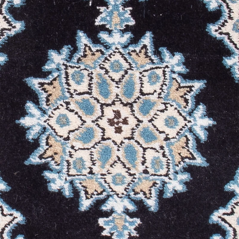 Nain - 9La Teppich 40x60cm - Perserteppich - dunkelblau