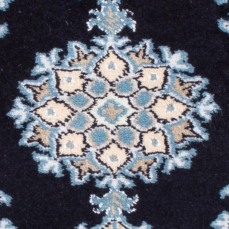 Perserteppich - Nain - Royal - 40 x 60 cm - dunkelblau