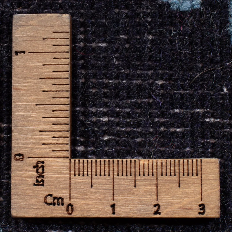 Perserteppich - Nain - Royal - 40 x 60 cm - dunkelblau