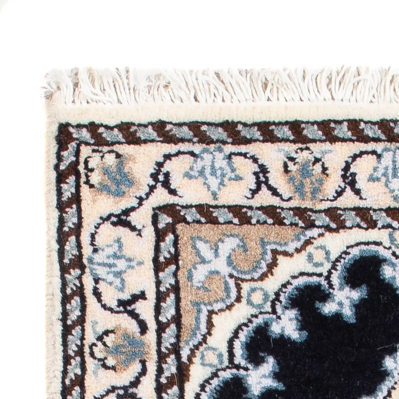 Perserteppich - Nain - Royal - 40 x 60 cm - dunkelblau