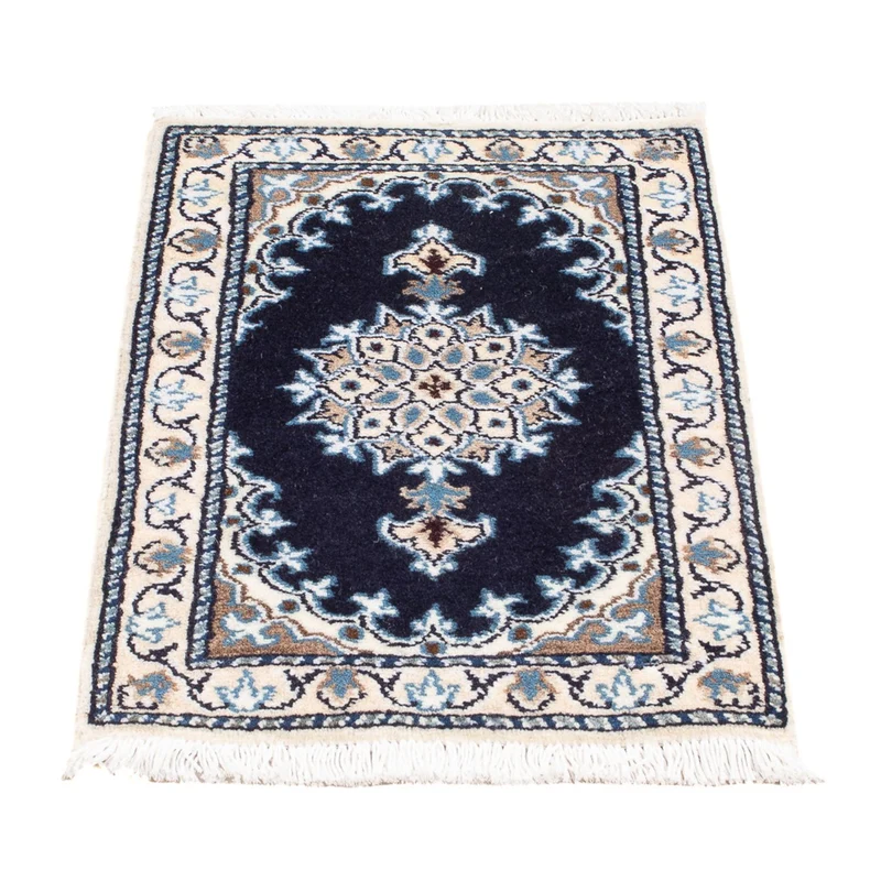 Nain - 9La Teppich 40x60cm - Perserteppich - dunkelblau