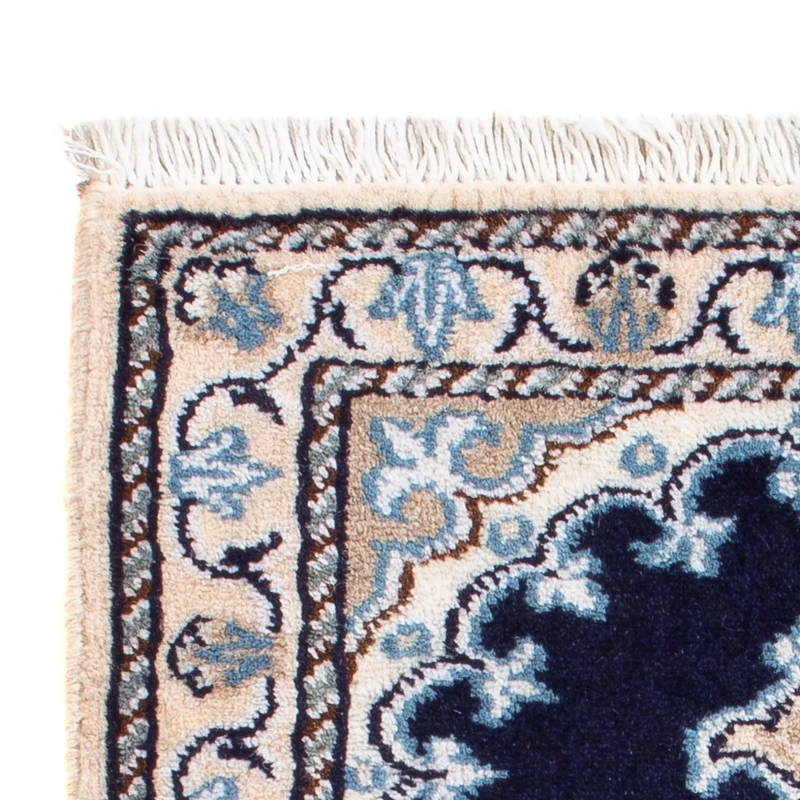 Nain - 9La Teppich 40x60cm - Perserteppich - dunkelblau