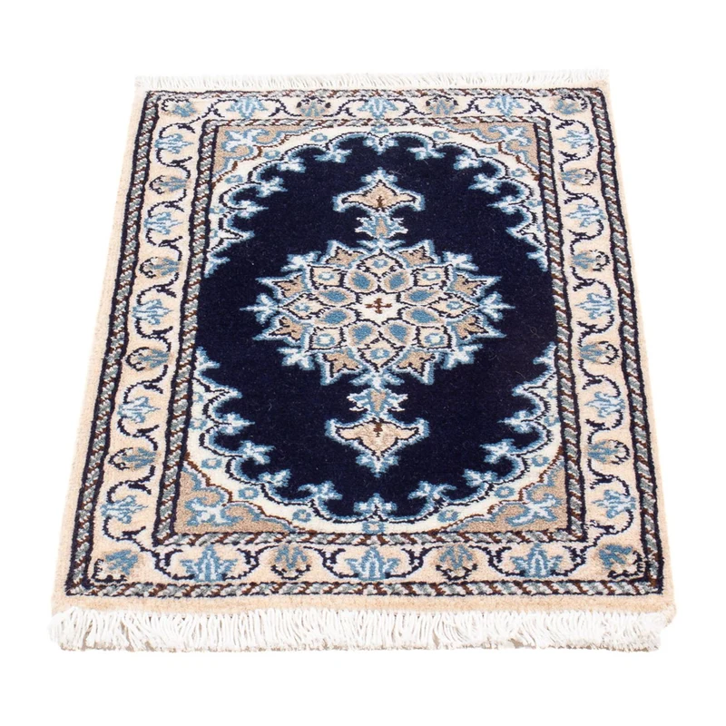 Nain - 9La Teppich 40x60cm - Perserteppich - dunkelblau