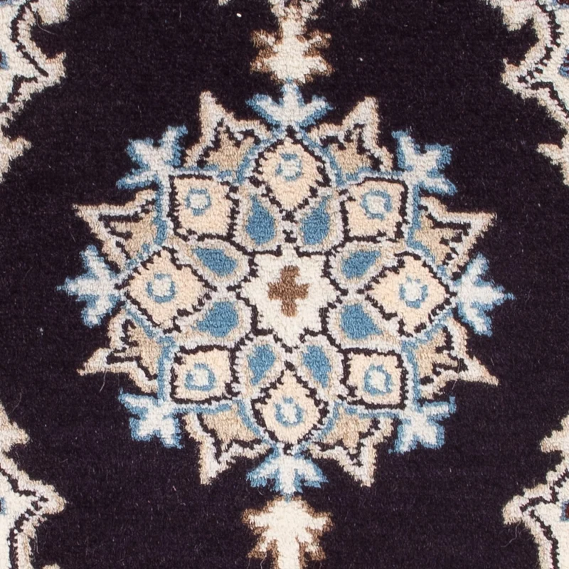 Nain - 9La Teppich 40x60cm - Perserteppich - dunkelblau