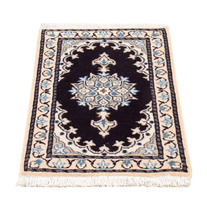 Nain - 9La Teppich 40x60cm - Perserteppich - dunkelblau