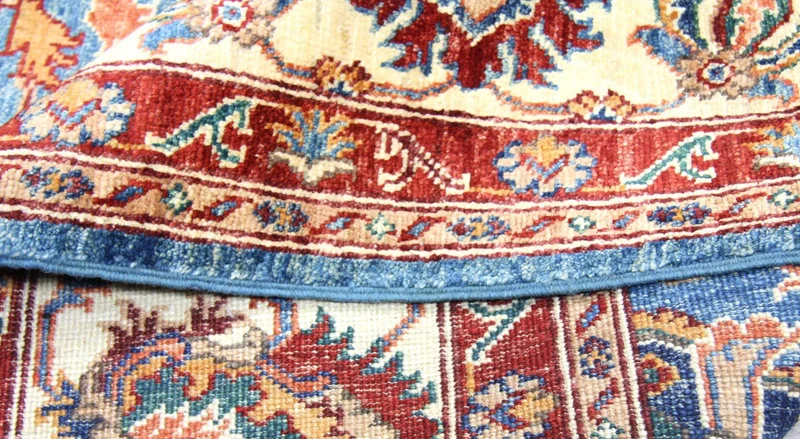 Ziegler Teppich 249 x 304 cm - blau