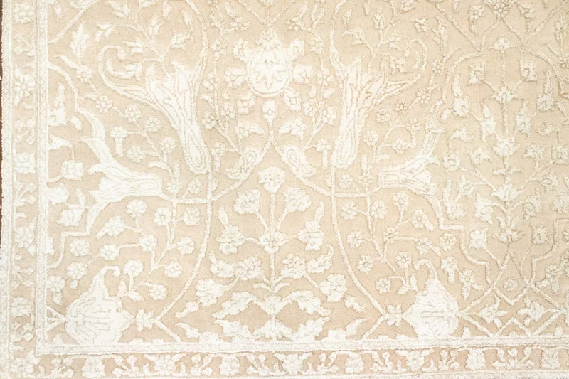 Designer Teppich 199 x 283 cm - beige