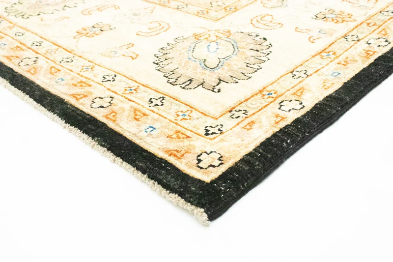 Ziegler Teppich 248 x 357 cm - schwarz