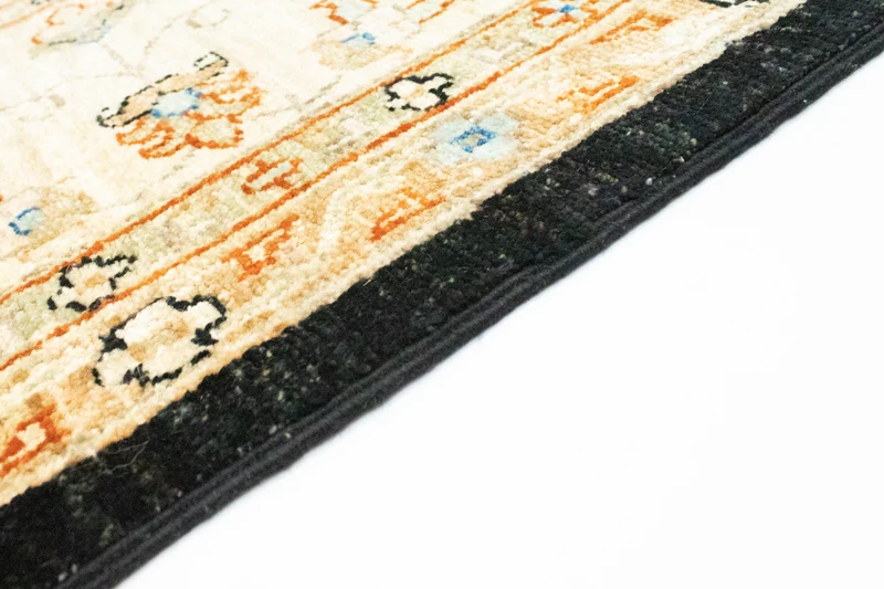 Ziegler Teppich 248 x 357 cm - schwarz