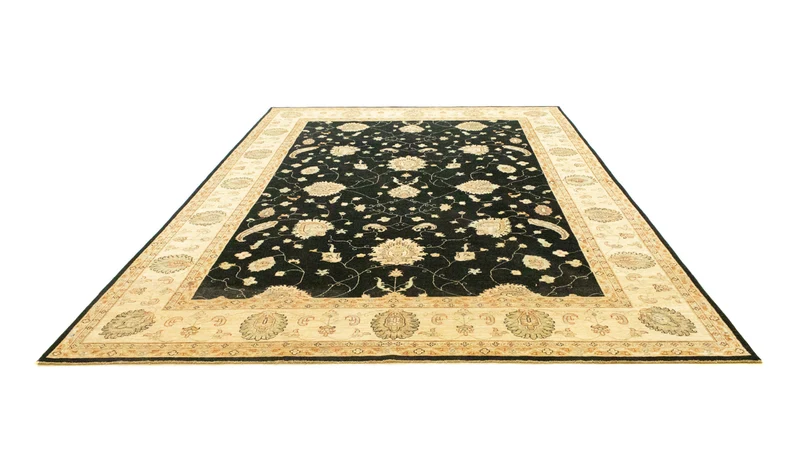Ziegler Teppich 248 x 357 cm - schwarz