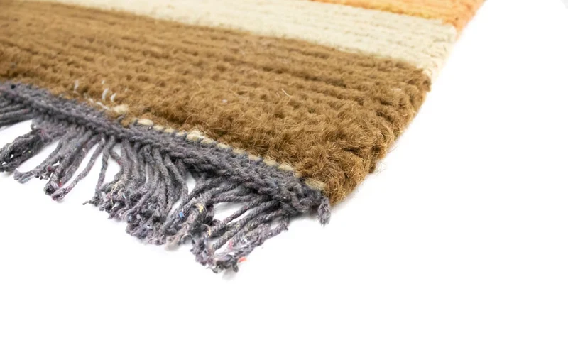Nepal Teppich 70x140cm - Wollteppich - mehrfarbig