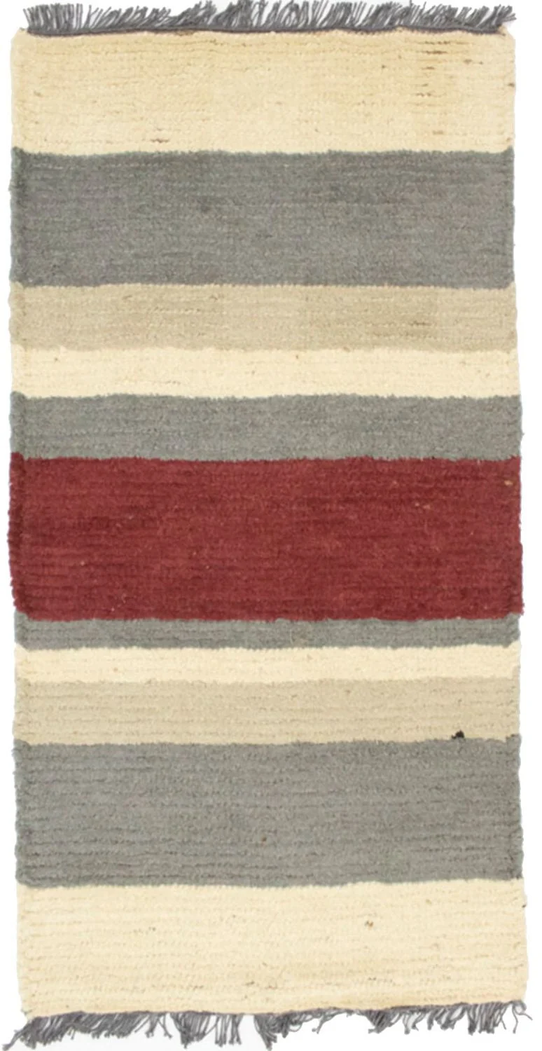 Nepal Teppich 70x140cm - Wollteppich - mehrfarbig