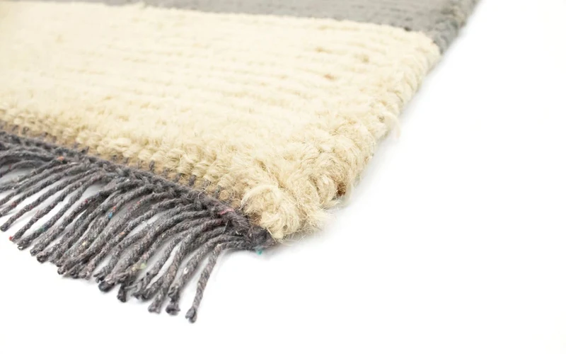 Nepal Teppich 70x140cm - Wollteppich - mehrfarbig