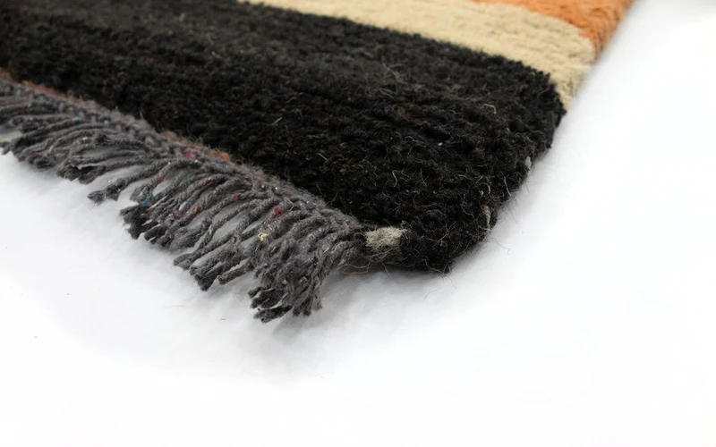 Nepal Teppich 70x140cm - Wollteppich - mehrfarbig