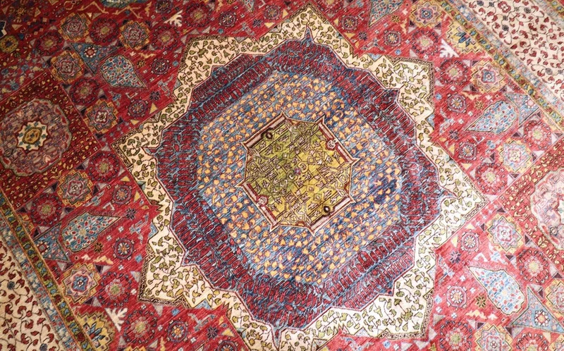 Ziegler Teppich 307 x 421 cm - rot